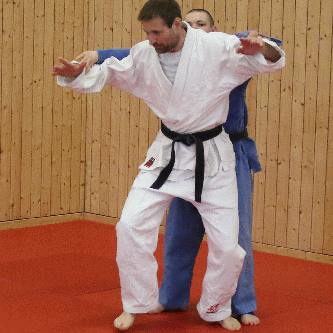 Beide Handgelenke von hinten gefasst-Handdrehgriff-Hueftrad02.gif